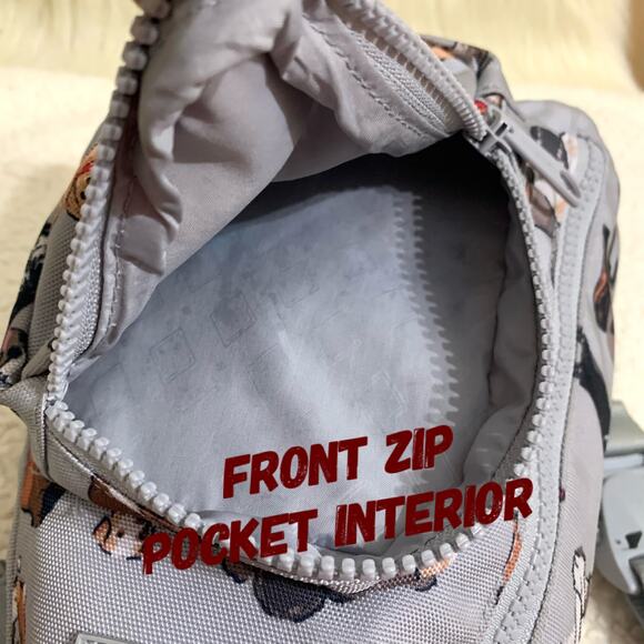 VERA BRADLEY Retired Convertible Reactive Sling Backpack BEST IN SHOW Dogs - Picture 2 of 16